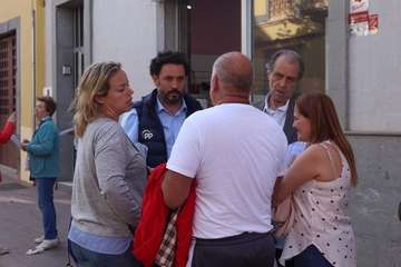 Guillermo Mariscal pide el voto para el PP en Telde (Foto TA)